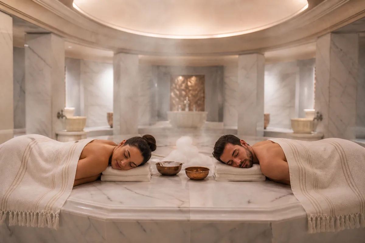 Essens çiftler için spa deneyimi